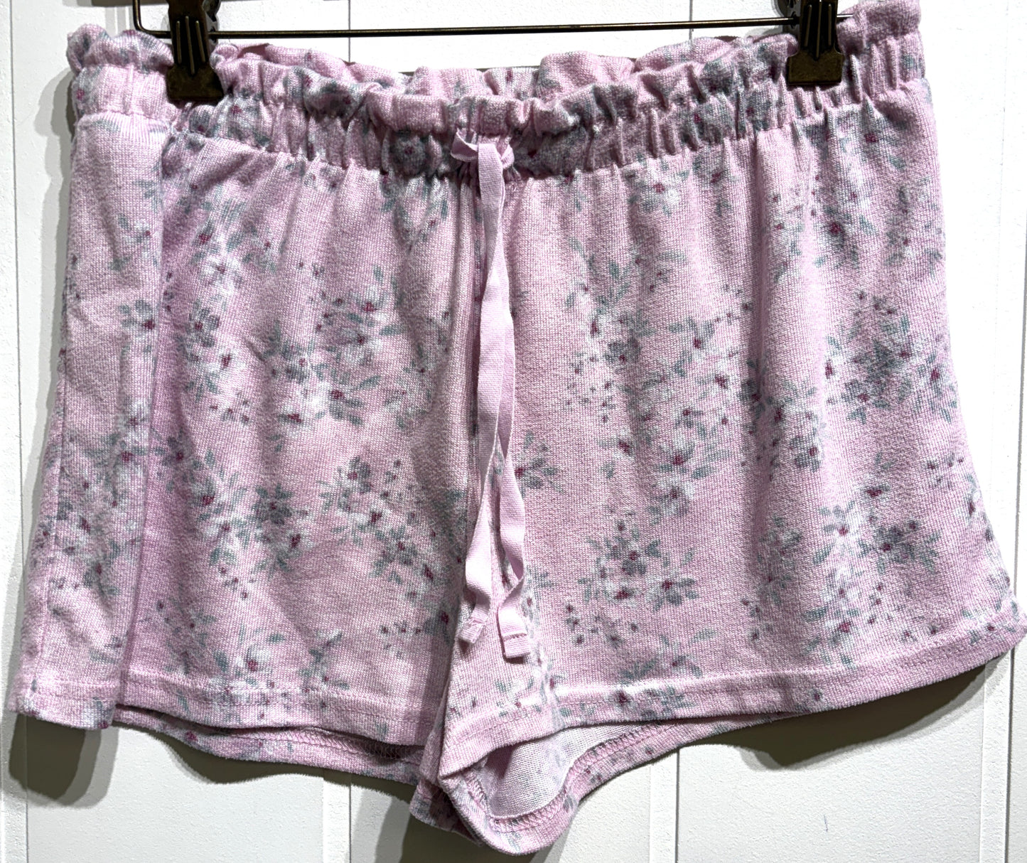 Soft Floral Print Shorts