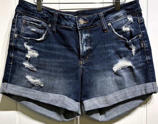 Silver Jeans Co. Ripped Denim Shorts