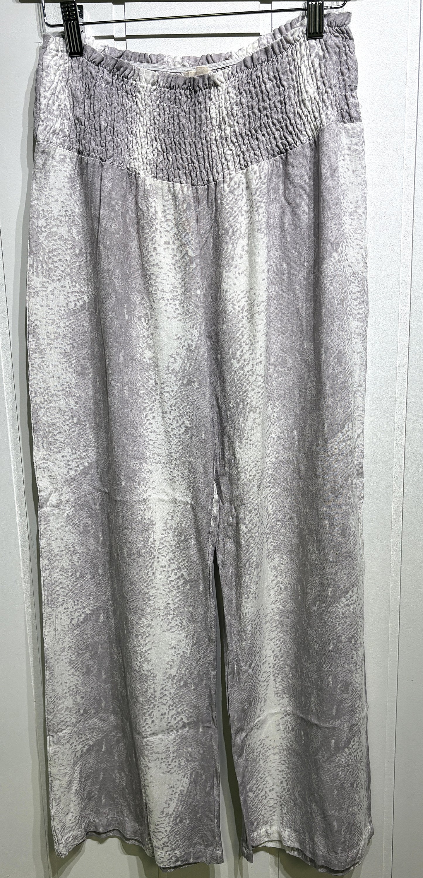 Sim&Sam Snake Print Wide Leg Pants