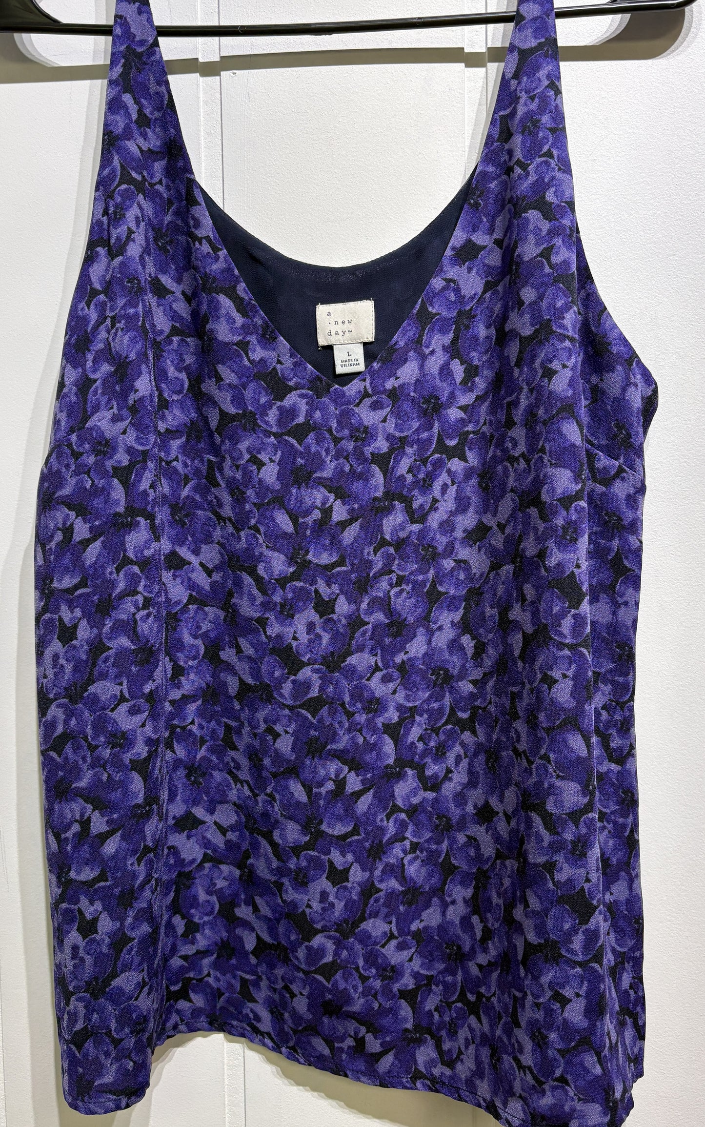 A New Day Floral Tank Blouse