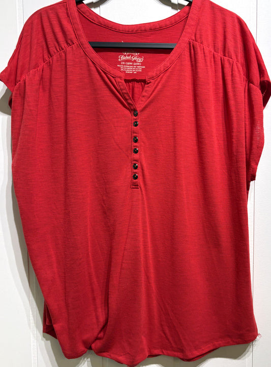 Sale Rack Faded Glory Henley Tee