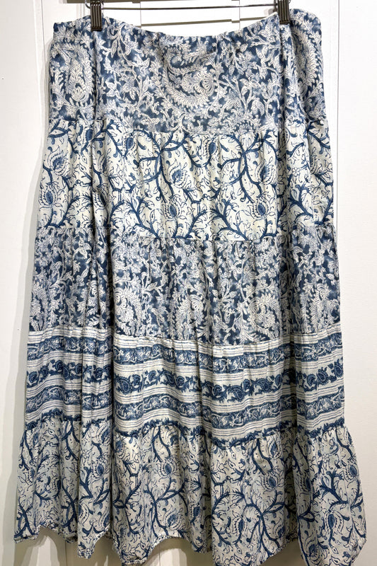 Chaps Paisley Print Skirt