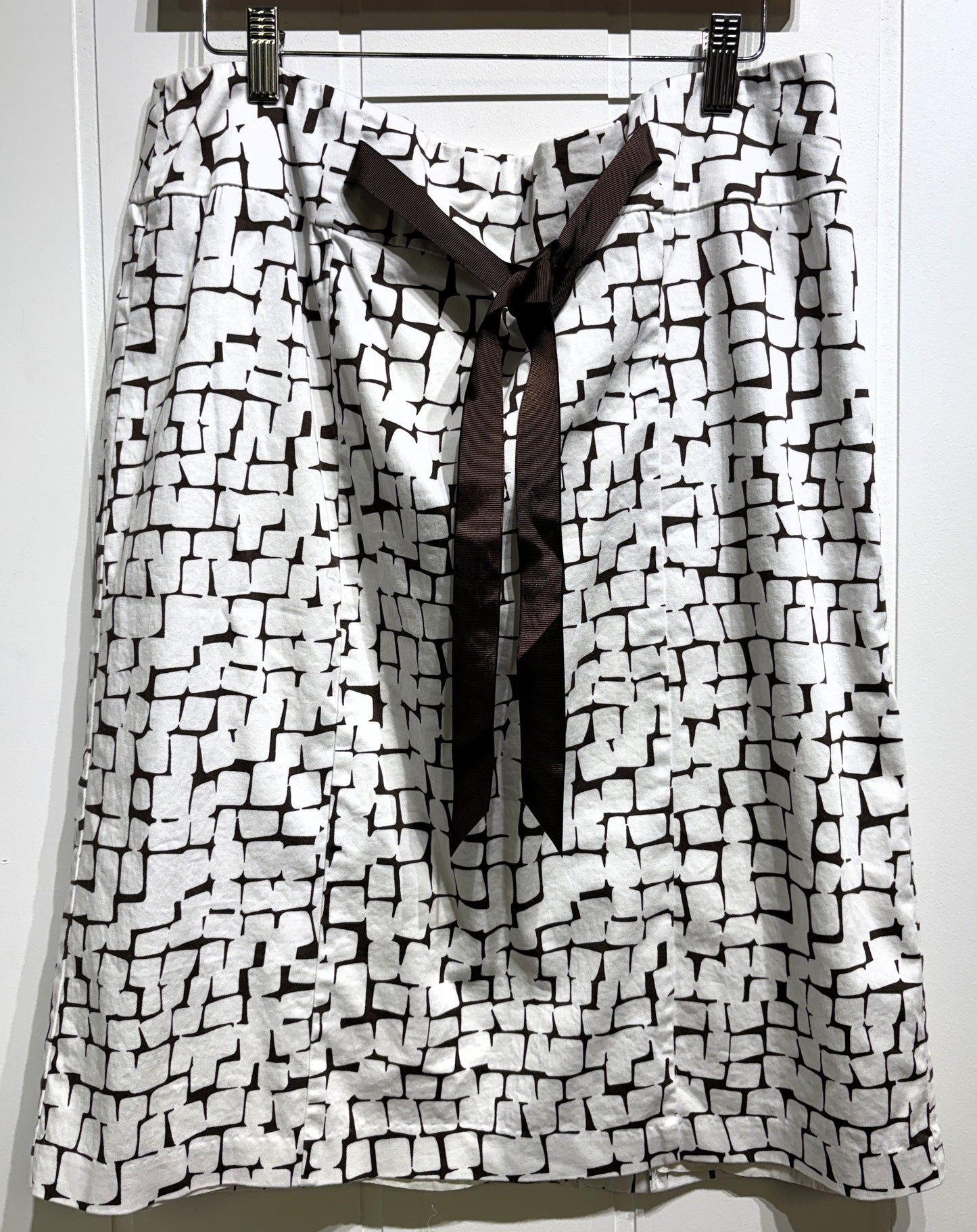 AGB Square Pattern Skirt