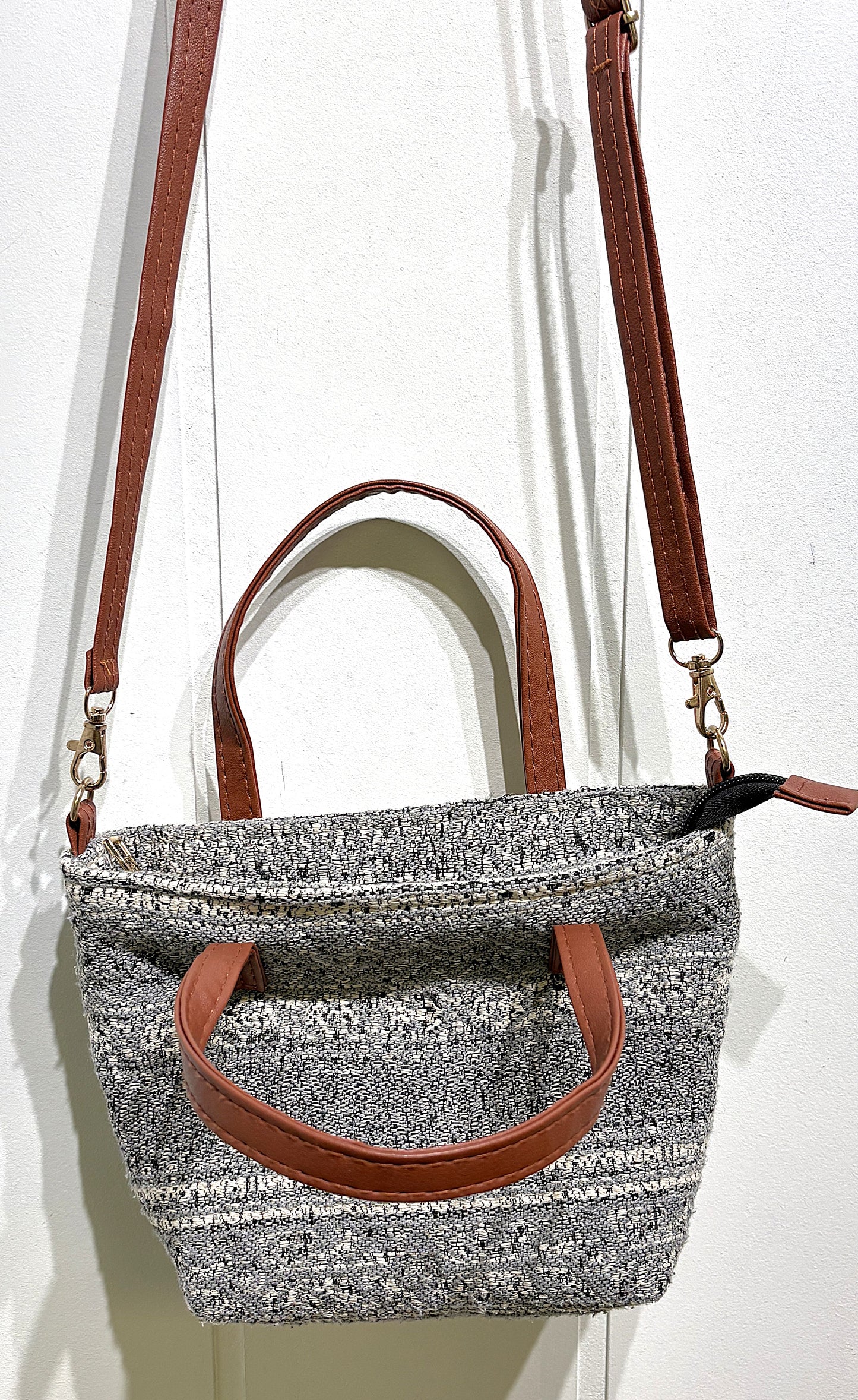 Textured Crossbody Bag