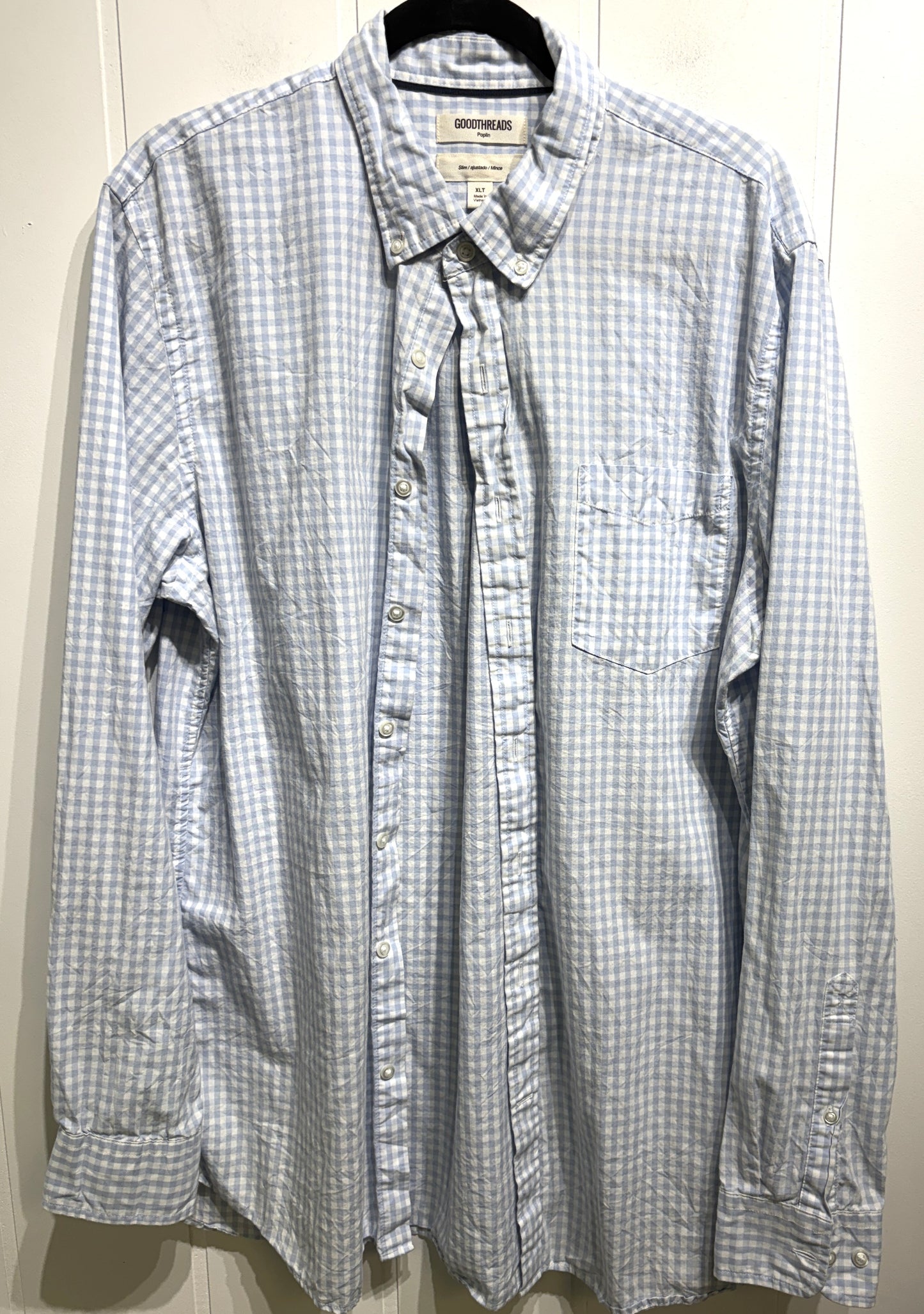 Goodthreads LS Plaid Button-down