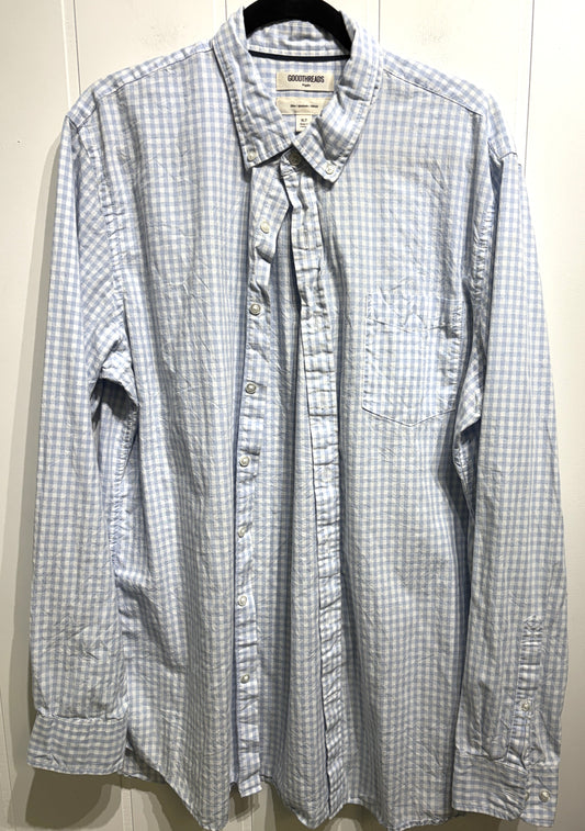 Goodthreads LS Plaid Button-down