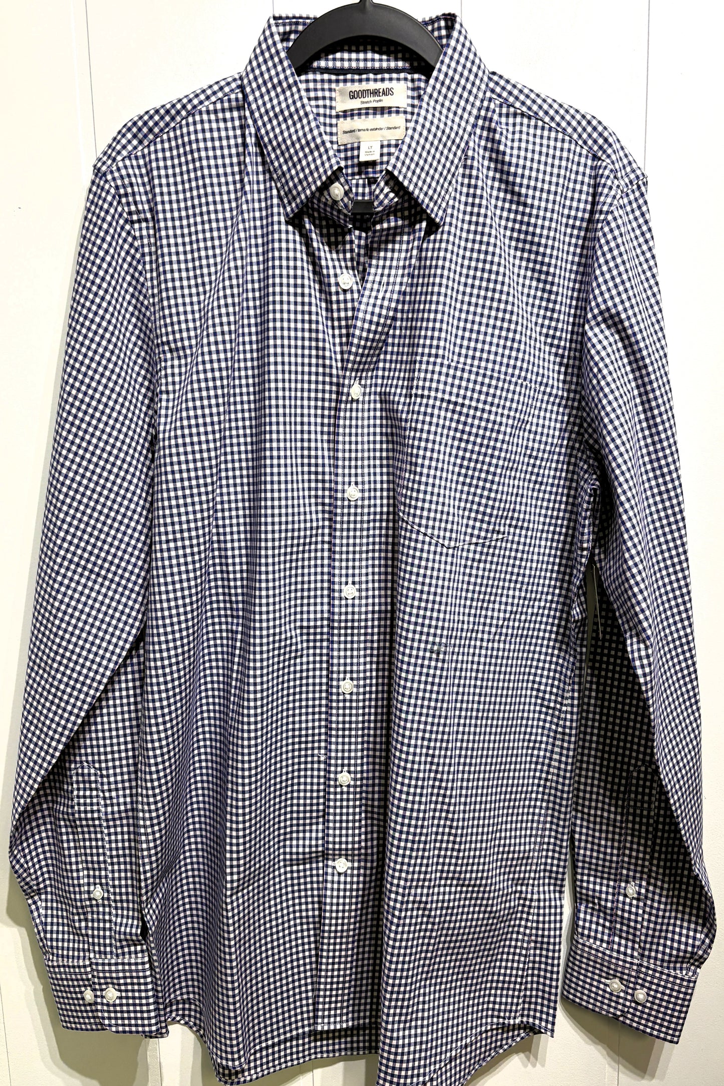 Goodthreads LS Plaid Button-down