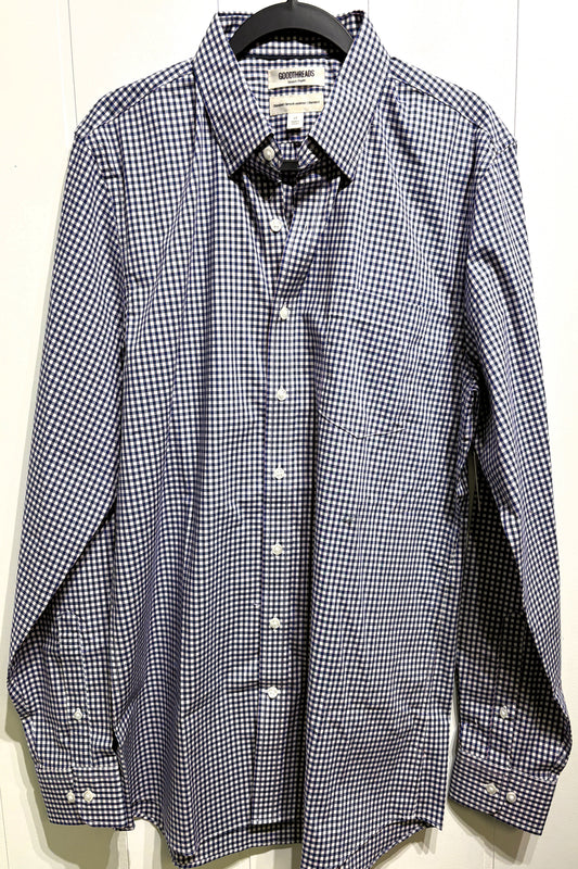 Goodthreads LS Plaid Button-down