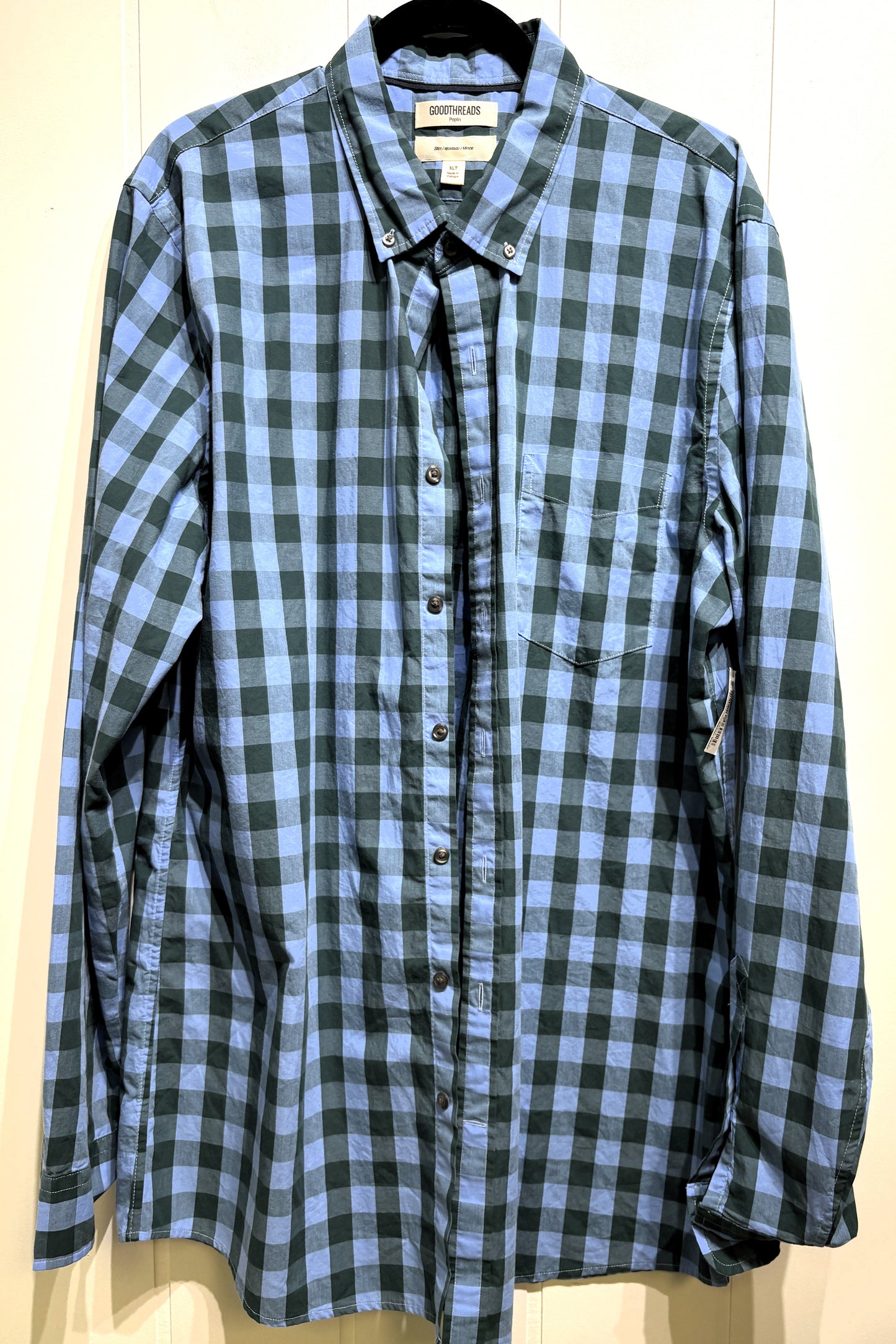 Goodthreads LS Plaid Button-down