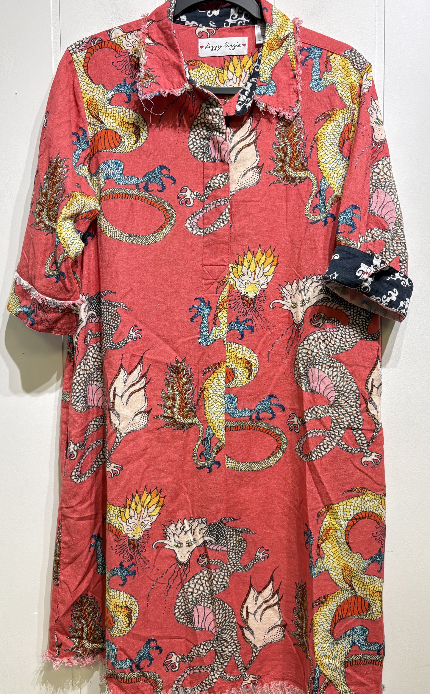 Dizzy Lizzie Dragon Print Dress