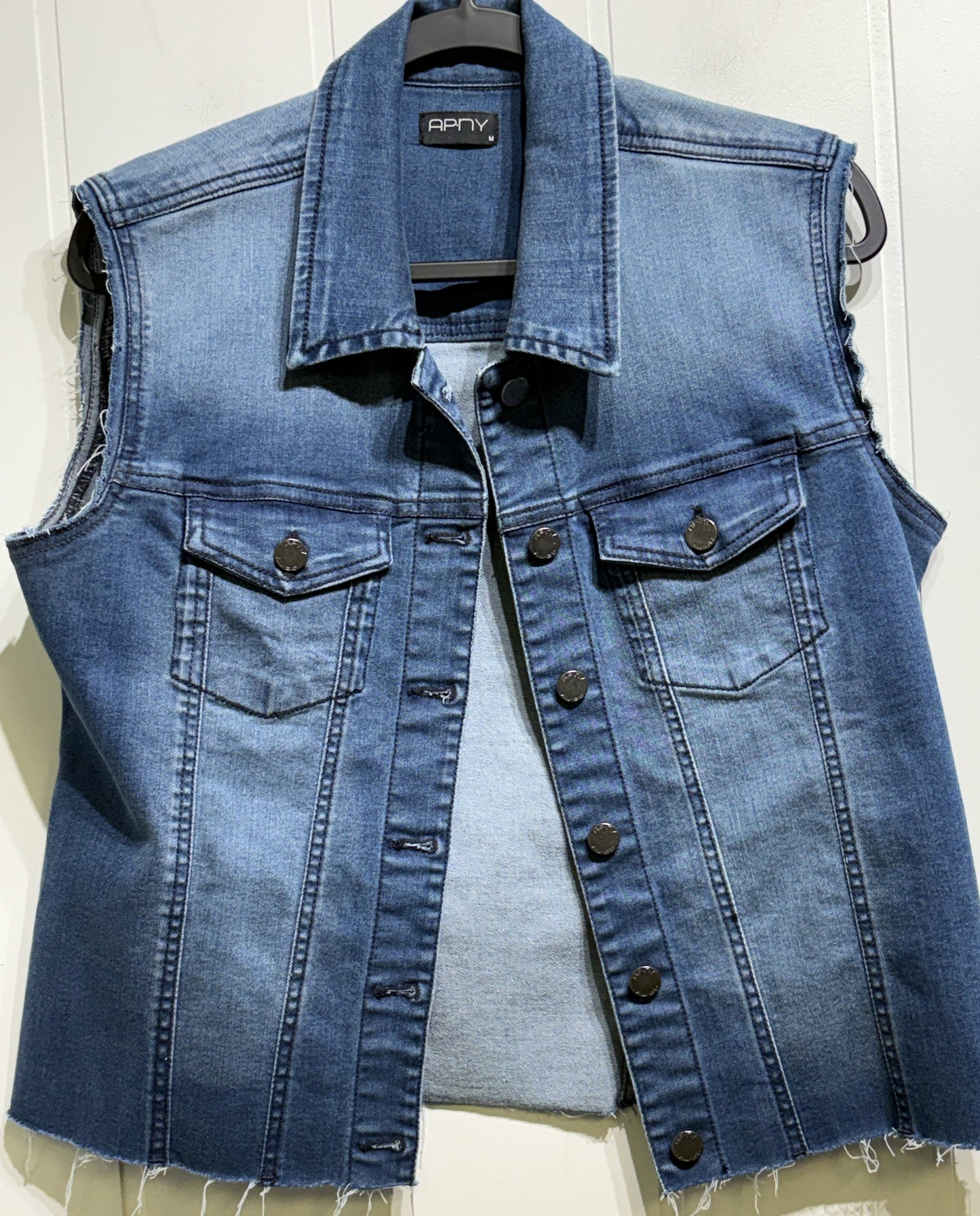 APNY Cut-off Denim Vest