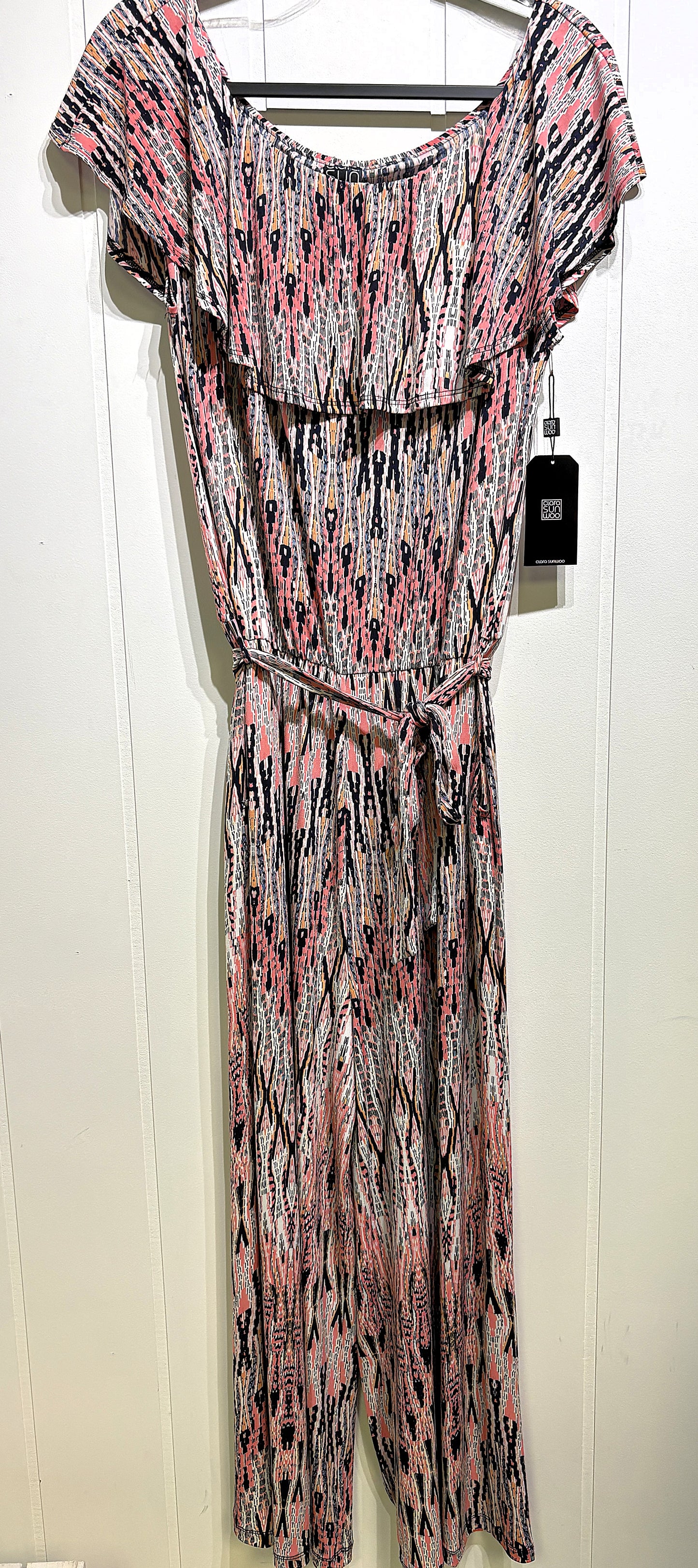 ClaraSunWoo Off Shoulder Jumpsuit
