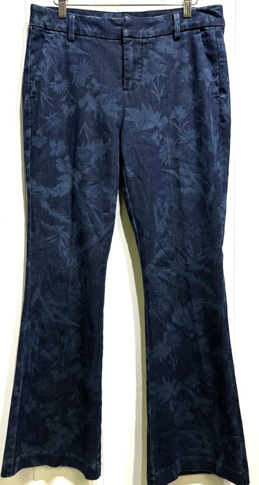 Liverpool Floral Flare Denim Jeans