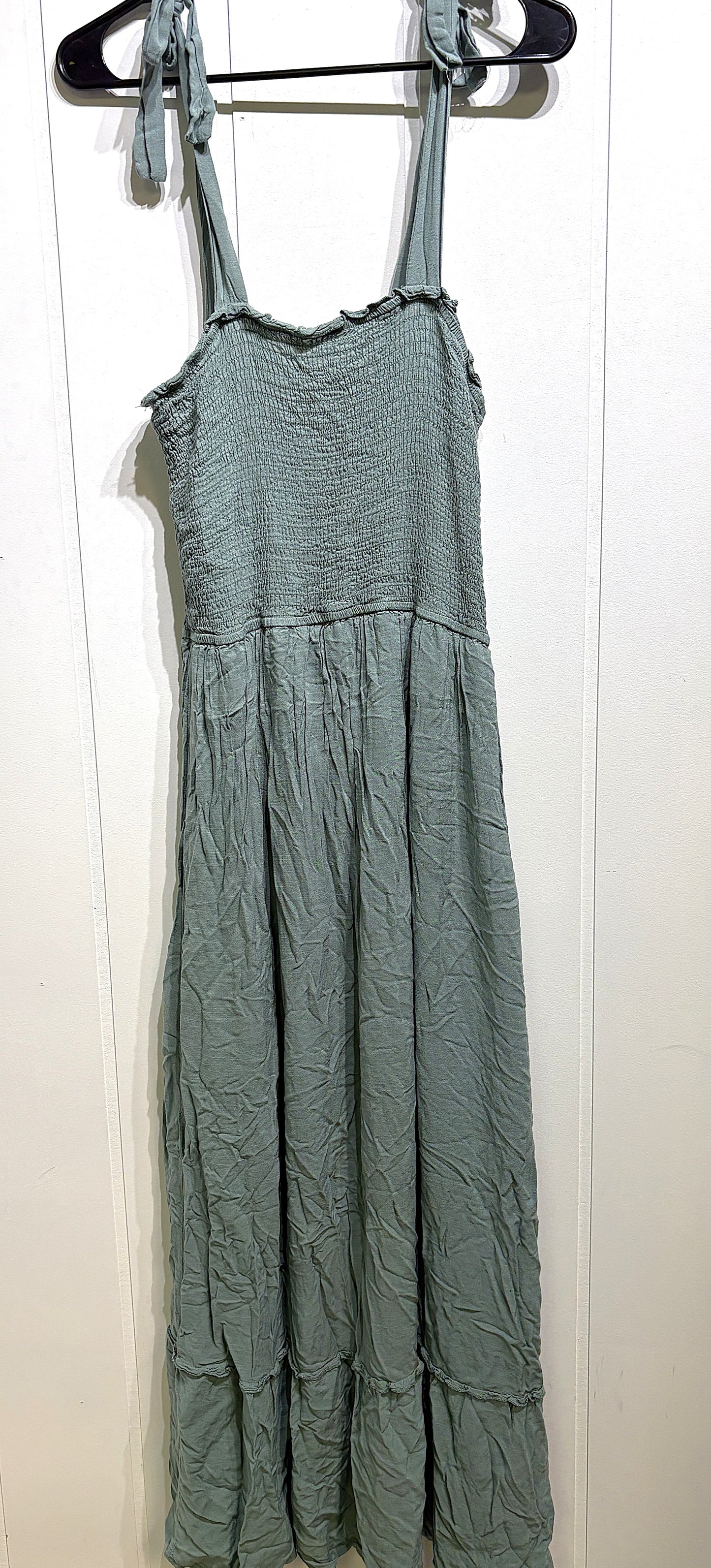 Zesica Boho Sundress w/Tie Straps