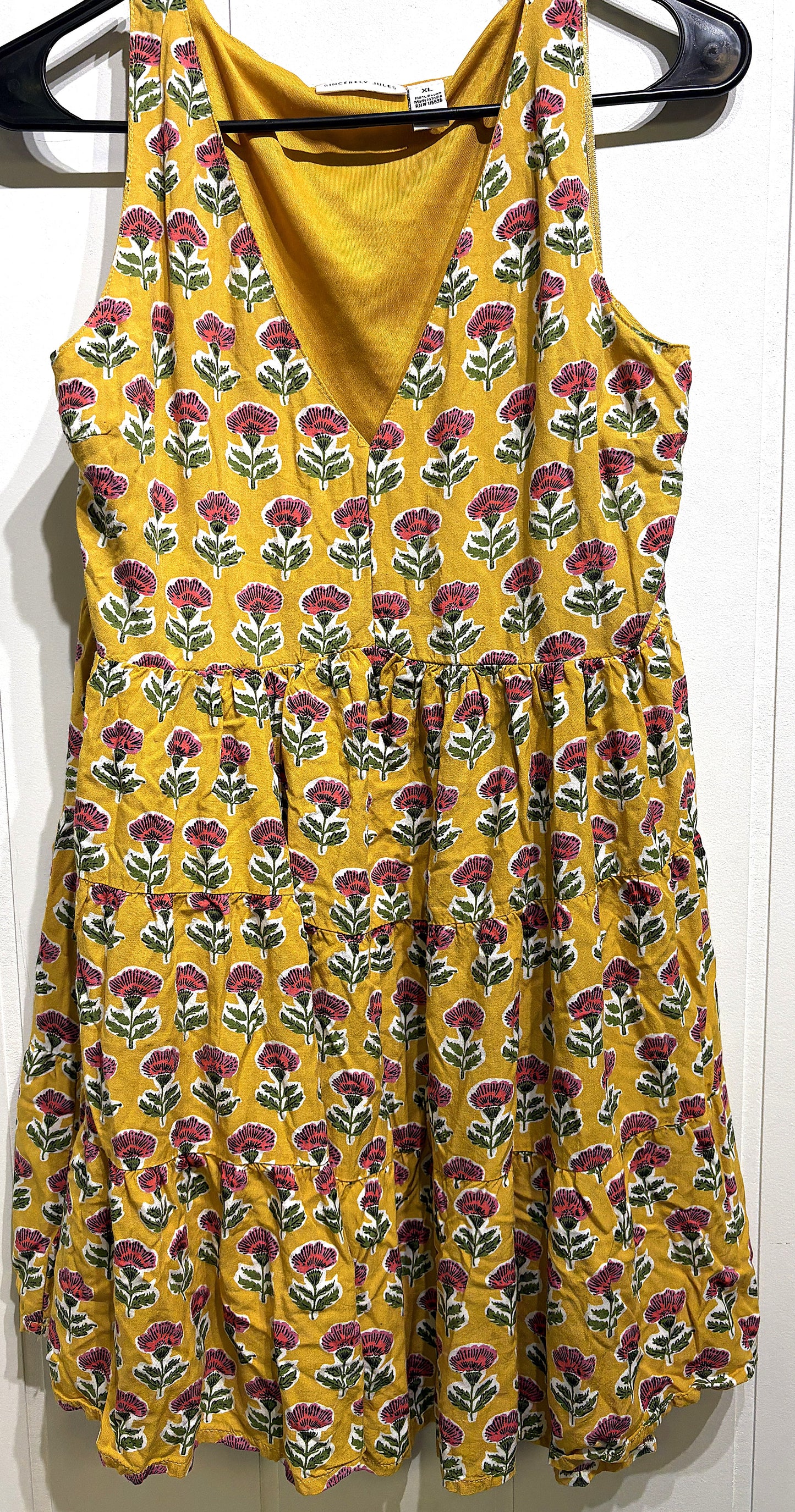 Sincerely Jules Flower Tunic Dress