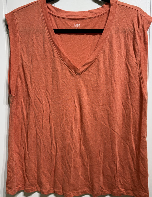 A.n.a Sleeveless V-Neck Tee