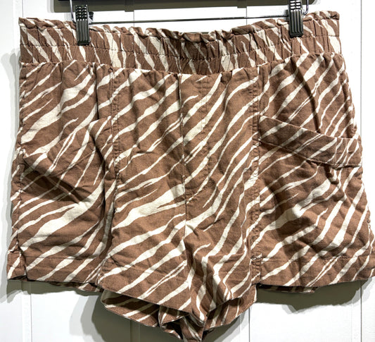 A New Day Zebra Print Shorts