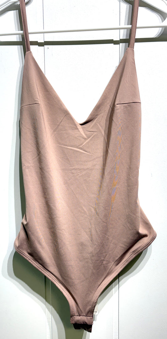 By Together Satin Open Back Bodysuit