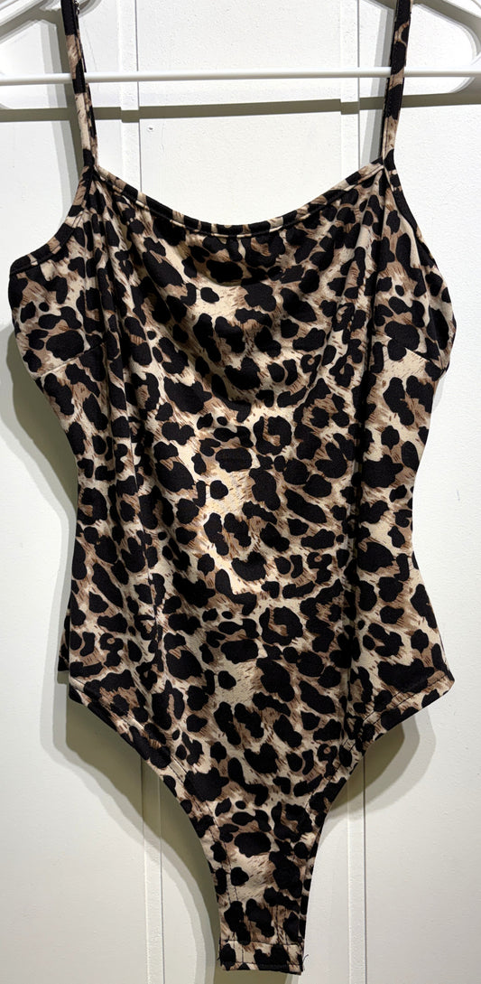 Zaful Leopard Print Bodysuit