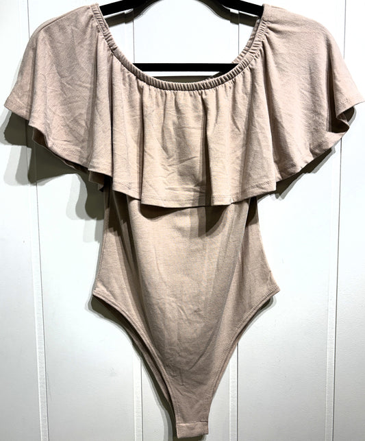 Zenana Off-Shoulder Ruffle Bodysuit