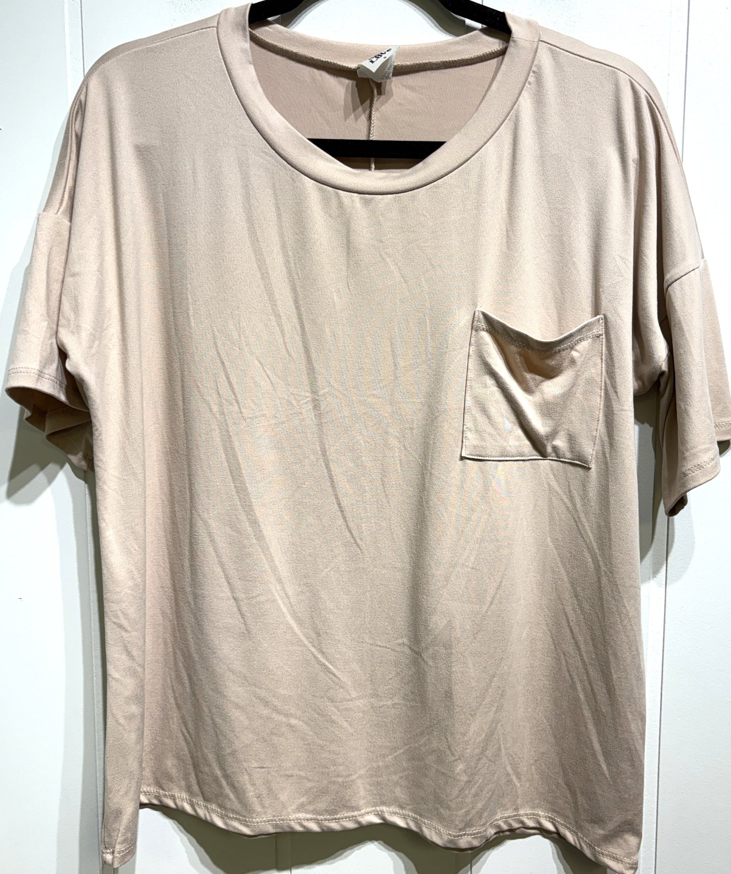Sew In Love Oversized Pocket Tee