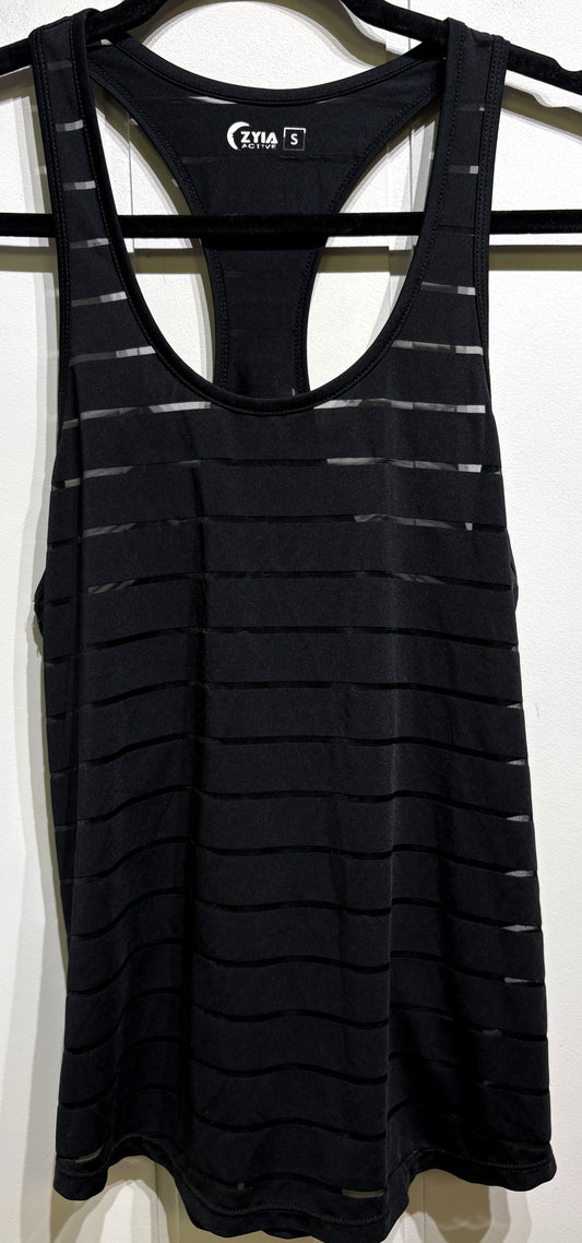 Zyia Active Mesh Stripe Athletic Tank