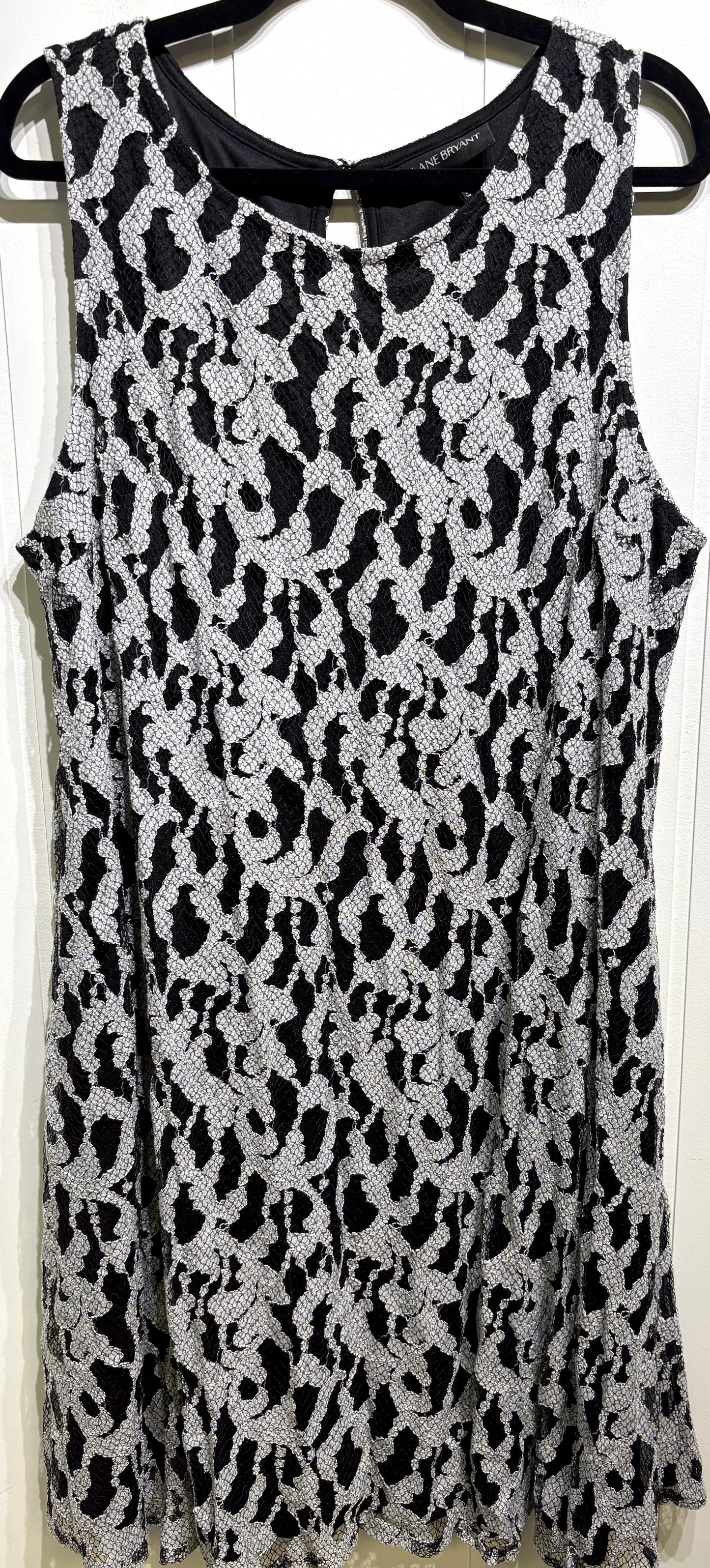 Lane Bryant Lace Overlay Dress