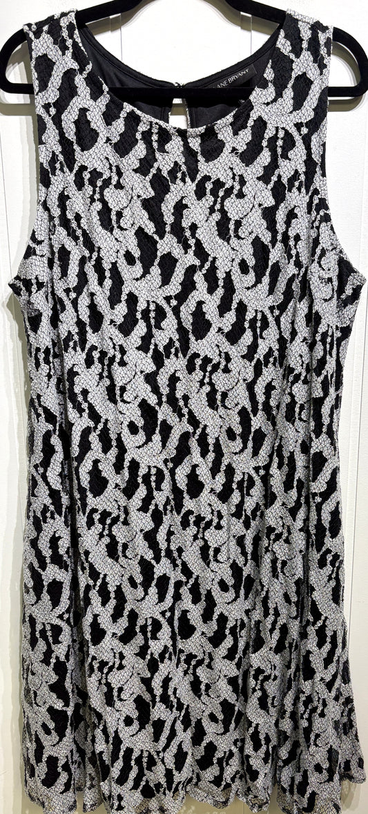 Lane Bryant Lace Overlay Dress