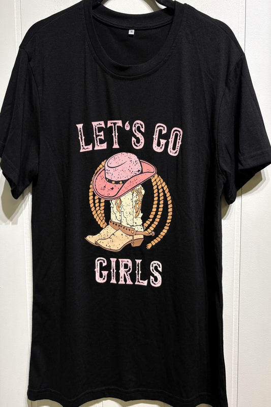 'Let's Go Girls' Cowgirl T-Shirt