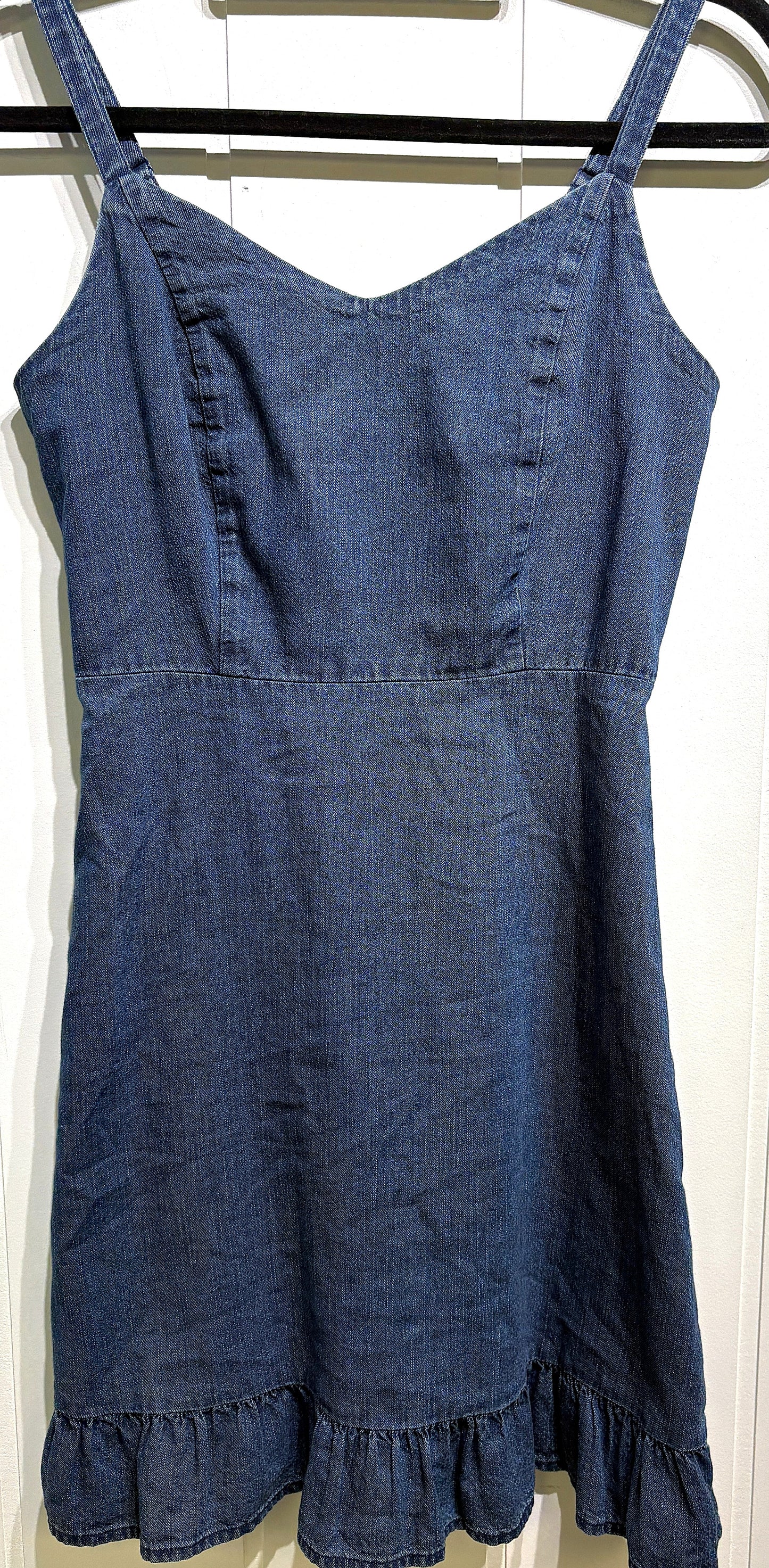 Old Navy Denim Dress w/Ruffle Hem