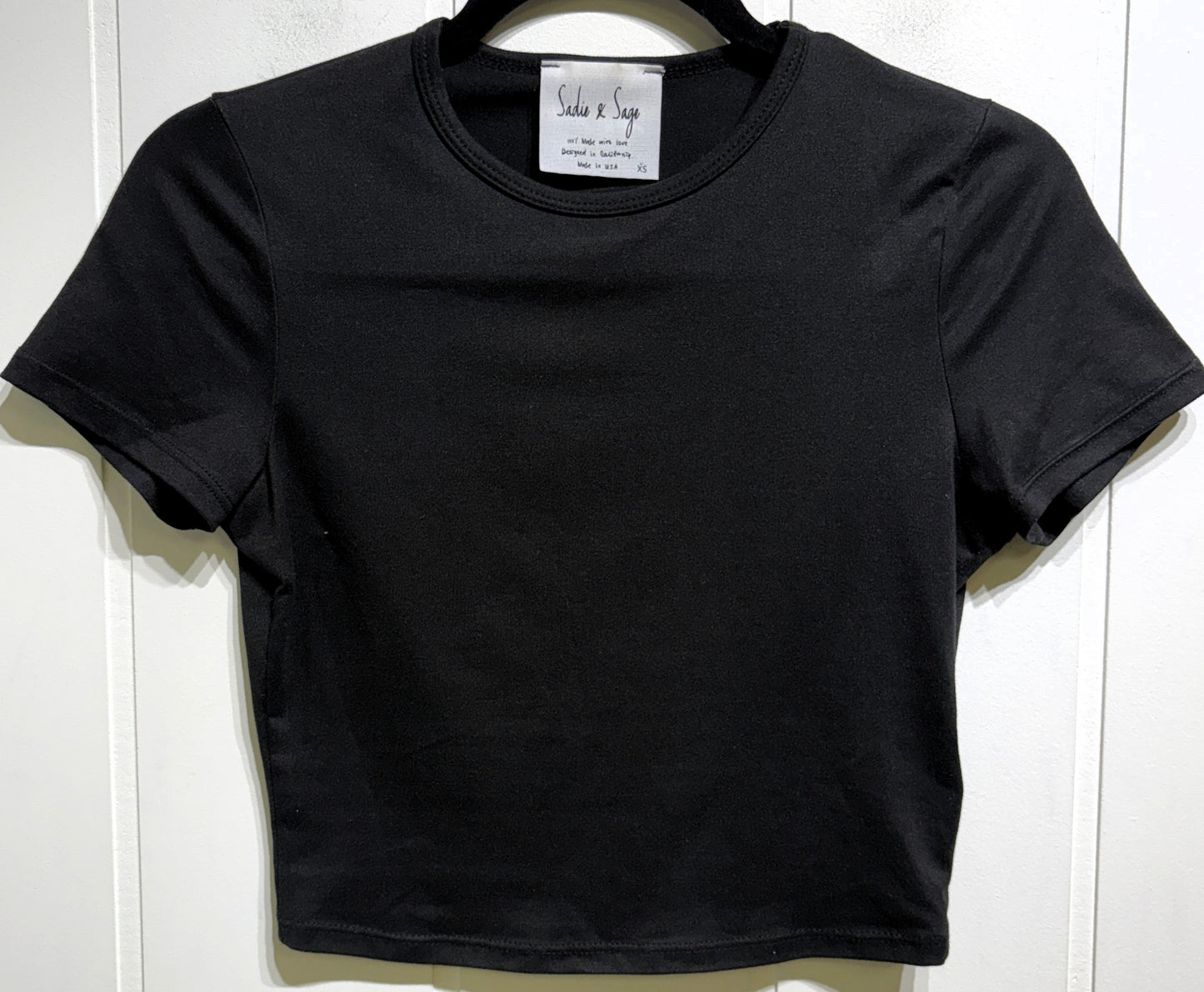 Sadie & Sage Soft Cropped Tee