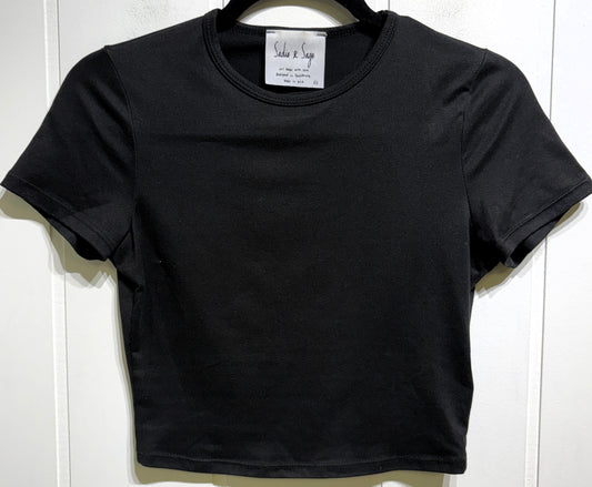 Sadie & Sage Soft Cropped Tee