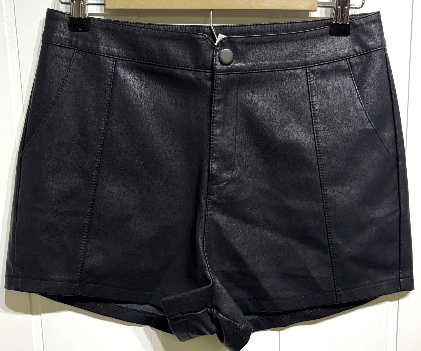 Windsor Faux Leather Shorts