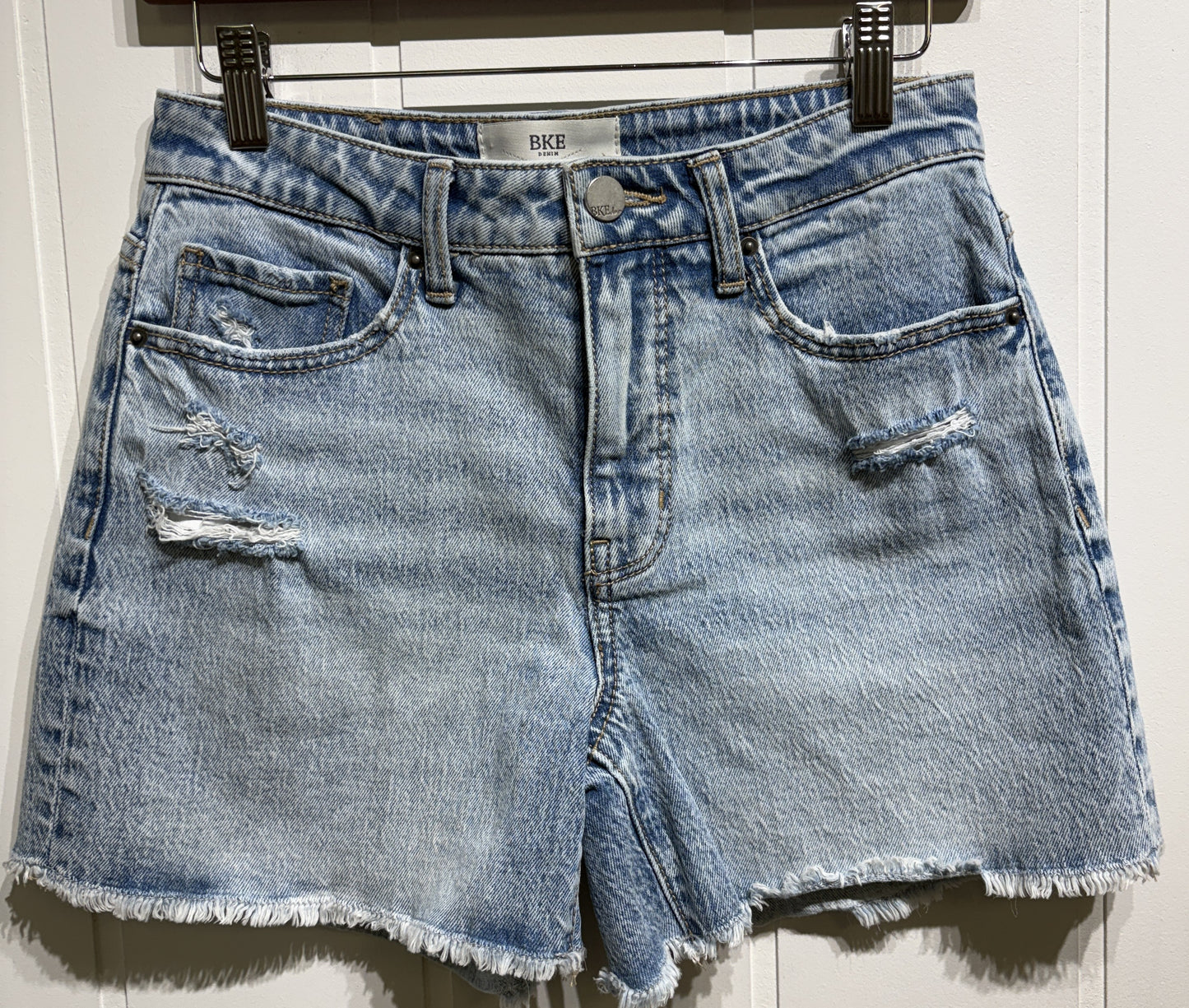 BKE Distressed Denim Shorts