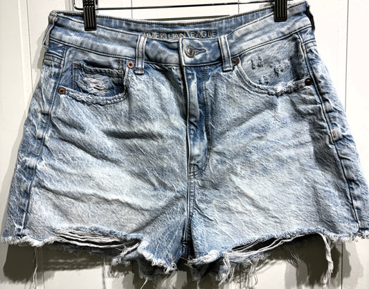 AE Distressed Denim Shorts