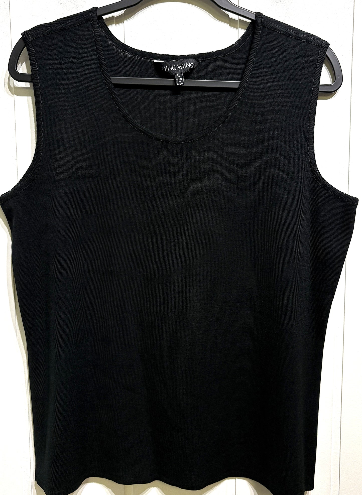 Ming Wang Scoop Neck Tank Top
