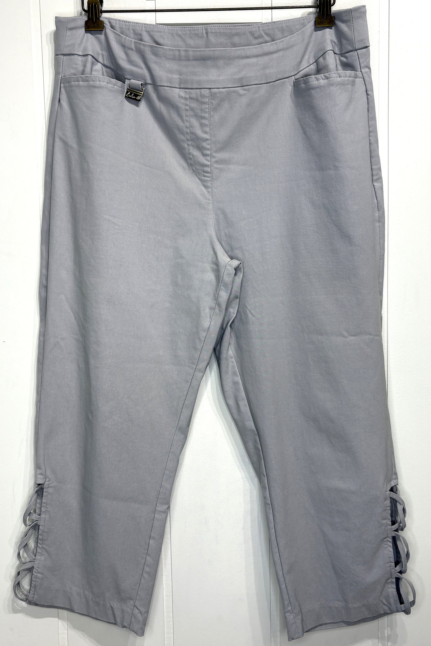 Lulu B. Crisscross Ankle Stretch Pants