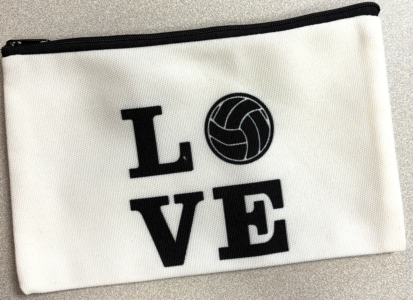 'LOVE' Volleyball Clutch