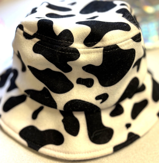 Cow Print Bucket Hat