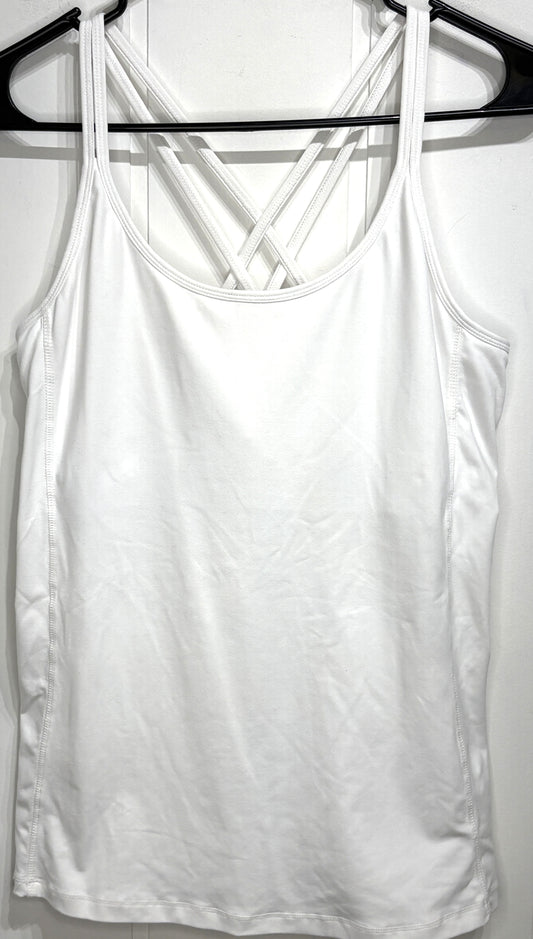 Crisscross Fitted Athletic Tank