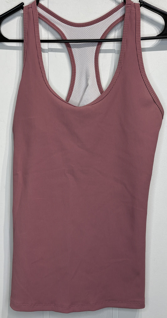 Fitted Ribbed Racerback Tank