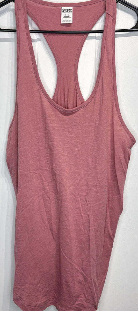 'PINK' Racerback Knit Tank Top