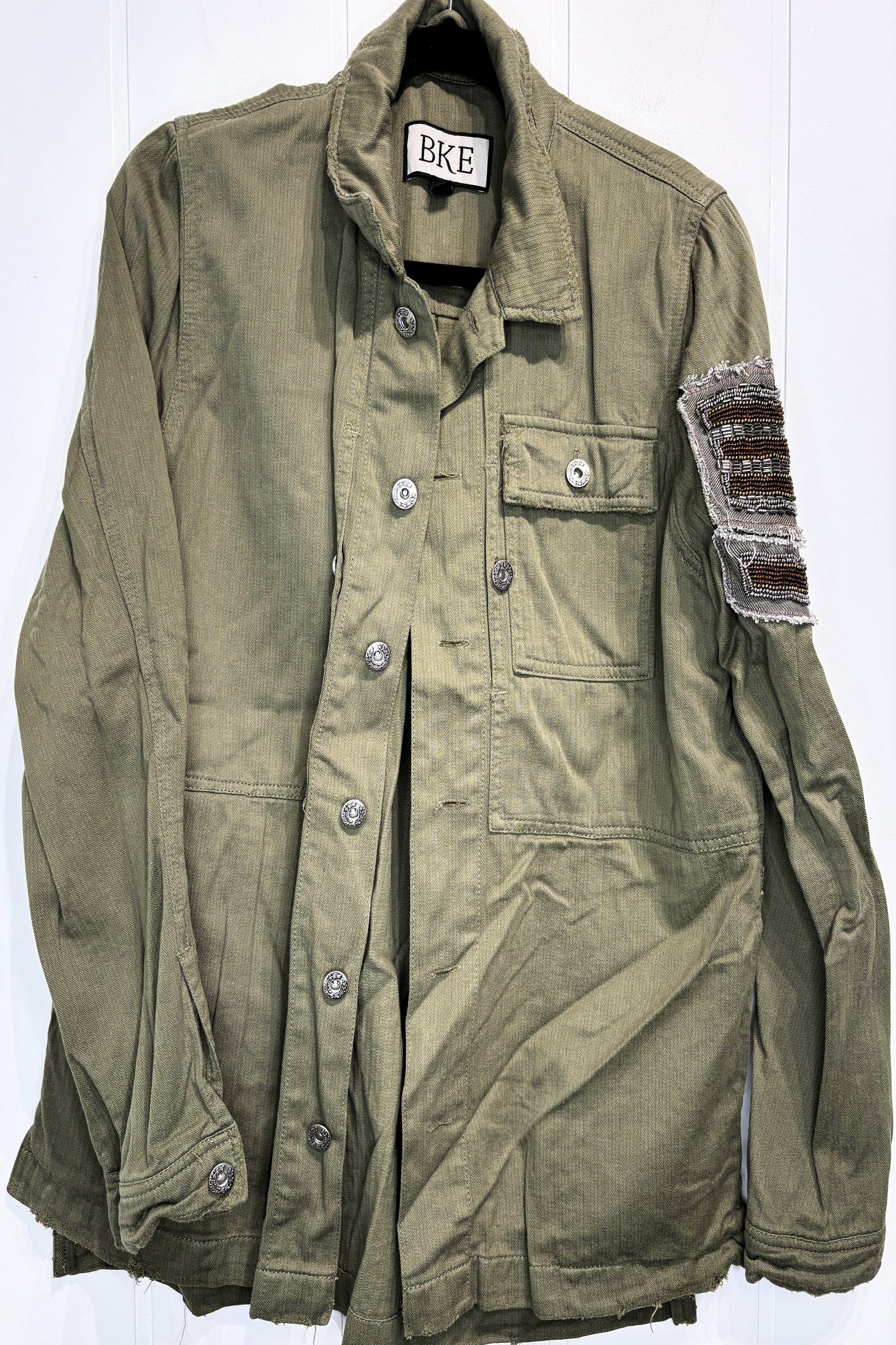 BKE Utility Jacket w/Army Patch