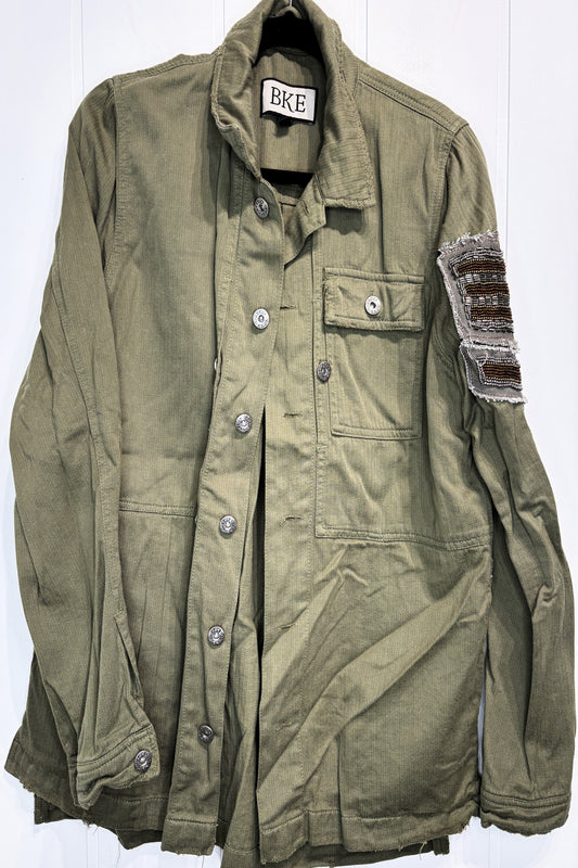 BKE Utility Jacket w/Army Patch