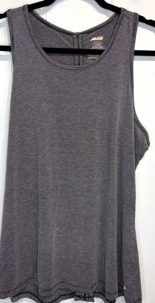 Avia Micro Stripe Knit Tank Top