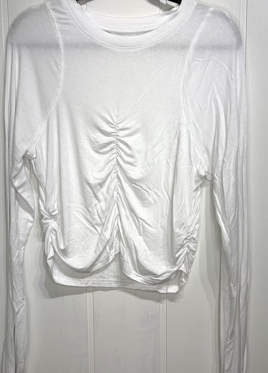 Ruched Long Sleeve T-Shirt