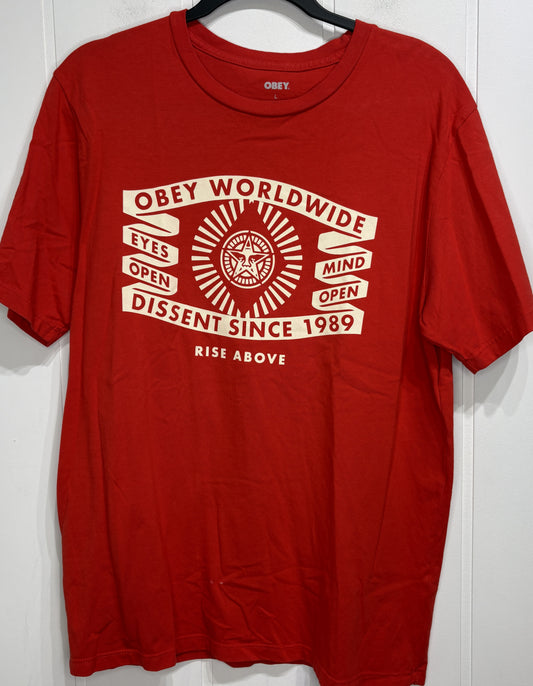 Men's Obey 'Rise Above' Graphic Tee