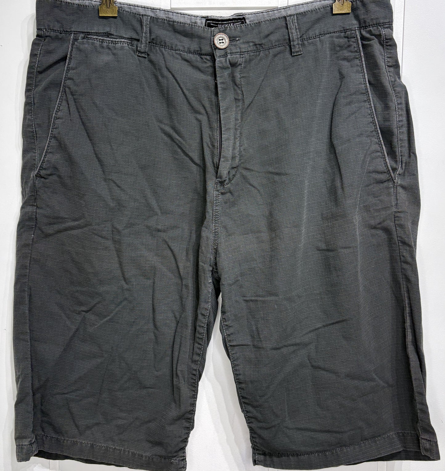 Buckle Black Athletic Fit Utility Shorts