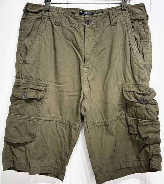 Buckle Black Athletic Fit Utility Shorts