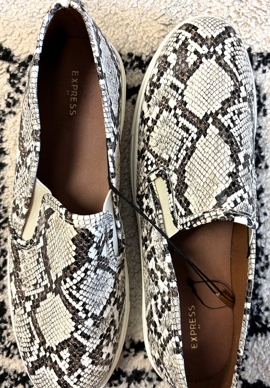 Express Snakeskin Slip-on Sneakers